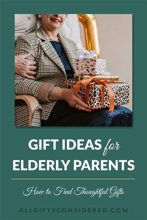 gift ideas older parents